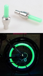 LED Flashing Bike Valves (green) LED Flashing Bike Valves (green)